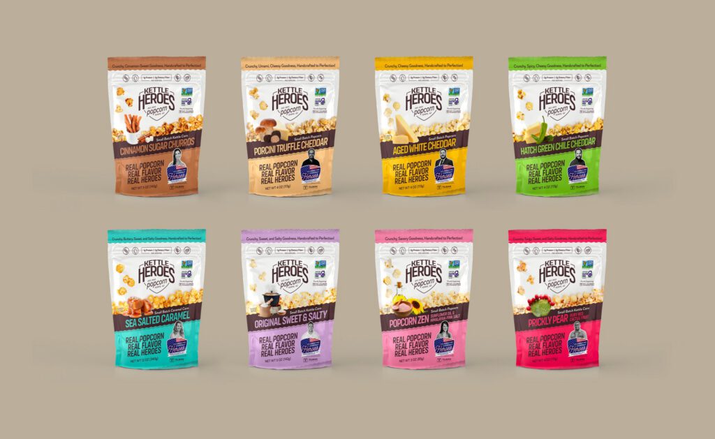 Advertising And Branding Design For Kettle Heroes