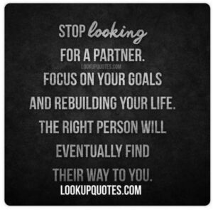 Focus On Yourself Before Looking For A Partner