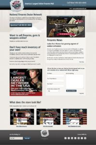 Graphic Designs For An Online Firearms Dealer