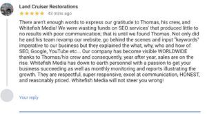 Review By Land Cruiser Restorations