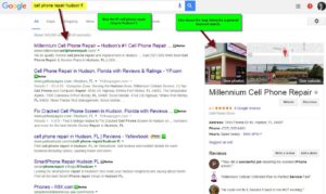 SEO For Millenium Cell Phone Repair