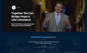 SEO and Web Design For A Disaster Relief Organization