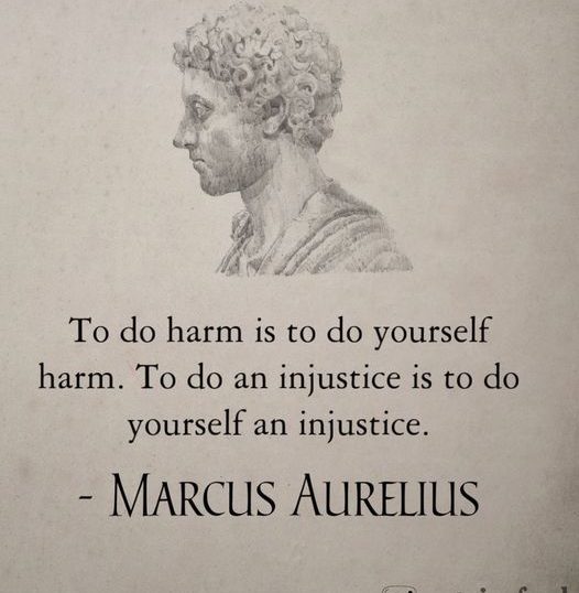 To Do Harm Is To Do Yourself Harm