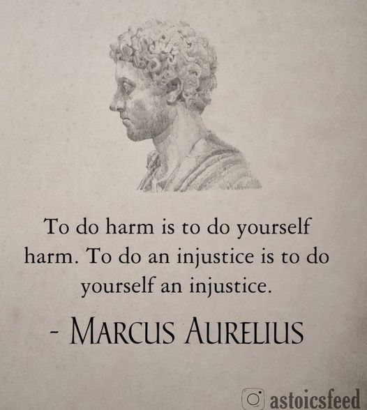 To Do Harm Is To Do Yourself Harm