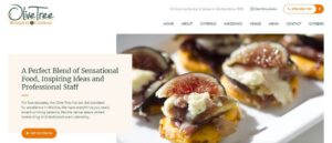 Web Design For A Catering And Venue Company