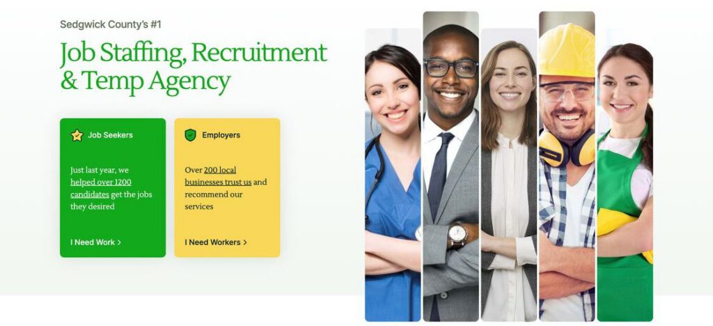 Web Design For A Job Recruitment Agency