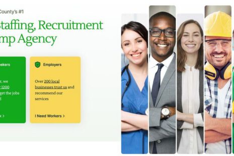 Web Design For A Job Recruitment Agency