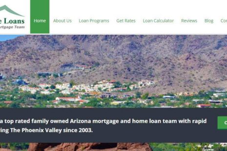 Web Design For A Mortgage Company In Arizona