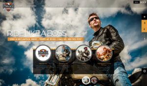 Web Design For A Motorcycle Dealership