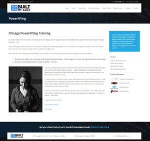 Web Design For Alexandra Alldritt