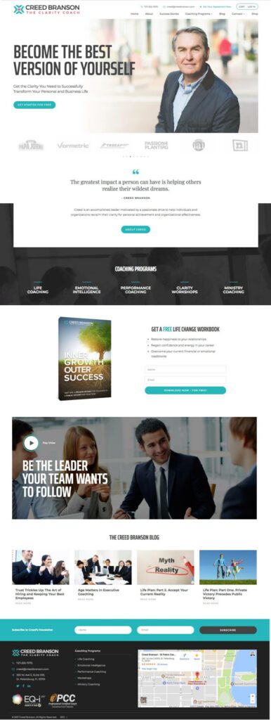 Web Development For Creed Branson