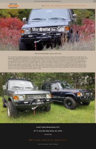 Web Redesign For A Restoration Company