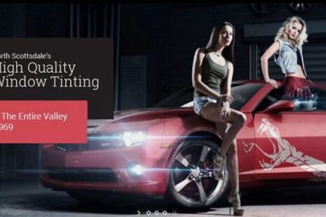 Web Redesign For A Window Tinting Service
