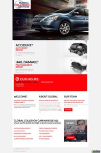 Web Redesign For An Auto Body Shop in Wichita