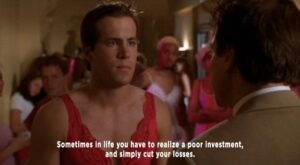 realizing when you made a poor investment